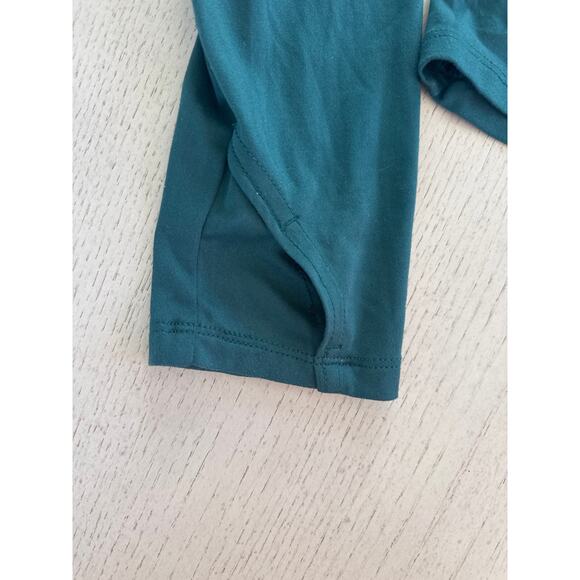 Zobha Tie Front Workout Top Clean Girl Cropped Balletcore - Picture 5 of 6